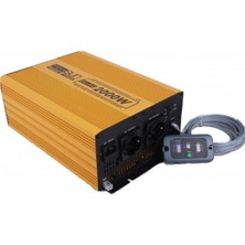 Mexxsun Tam Sinus Şarjlı / Ekranlı 12V 2000W Inverter