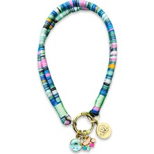 Jespawty Jesspecial Mavi Ip Kedi Köpek Kolyesi Charm Uçlu