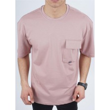 Dynamo Erkek Pudra Oversize 0 Yaka T-Shirt 961
