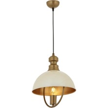 Avonnı  Beyaz Boyalý Modern Avize E27 Metal 35CM