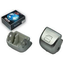 İdeal Otomotiv Mercedes C W205 Sağ / Arka Sol Sağ Cam Düğmesi Kapağı (1x)