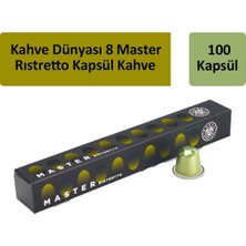 Kahve Dünyası 8 Master Rıstretto Kapsül Kahve x 10 Adet