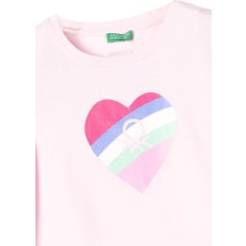 United Colors Of Benetton Kız Çocuk Tshirt BNT-G21231
