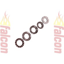 Falcon Kmt Çelik 100 Furç Takımı (Çanak Takımı ) Orijinal