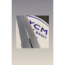 YCM Fermuar Cırt Bant Gri En :2cm Uzunluk 5m Cırt Bant