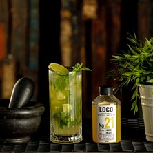 LocoShop No 21 House Mojito Artizanal Alkolsüz Karışım Taze Sıkma Meyve Kokteyl Mix 900 ml