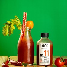 LocoShop No 11 House Bloody Mary Artizanal Alkolsüz Karışımı Taze Sıkma Meyve Kokteyl Mix 900 ml