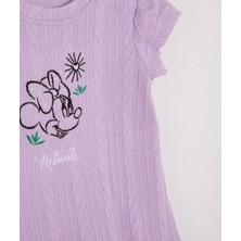 Minnie Mouse Lisanslı Kız Bebek Elbise MN21796