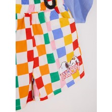 Snoopy Lisanslı Kız Çocuk 2'li Takım SN21963