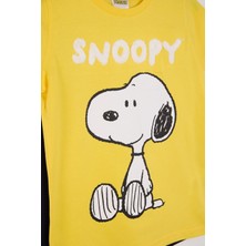 Snoopy Lisanslı Erkek Çocuk 2'li Takım SN21947