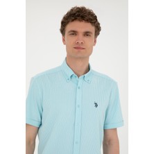 U.S. Polo Assn. Erkek Nil Gömlek Kısa Kollu 50288667-VR083