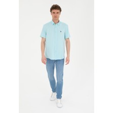 U.S. Polo Assn. Erkek Nil Gömlek Kısa Kollu 50288667-VR083