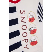 Snoopy Lisanslı Kız Çocuk 2'li Takım SN21972