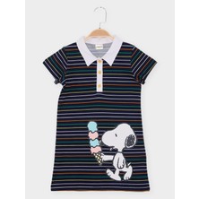 Snoopy Kız Çocuk Elbise SN21973