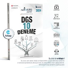 Nettekurs Yayınları DGS Video Çözümlü Akıllı 10 Deneme E-Kitap