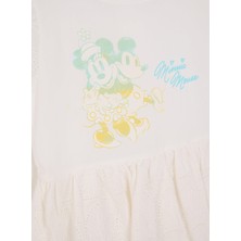 Minnie Mouse Lisanslı Kız Çocuk Elbise MN21809