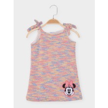 Minnie Mouse Lisanslı Kız Çocuk Elbise MN22053
