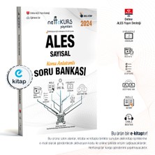 Nettekurs Yayınları ALES Sayısal Konu Anlatımlı Akıllı Soru Bankası E-Kitap