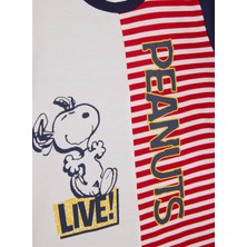 Snoopy Lisanslı Kız Çocuk Elbise SN21971