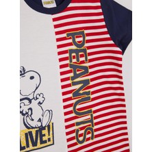 Snoopy Lisanslı Kız Çocuk Elbise SN21971