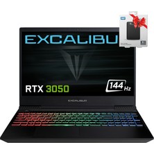 Casper Excalibur G770.1245-BFJ0X-BM24 Intel Core I5 12450H 16GB 1tb SSD RTX3050 Windows 10 Pro Taşınabilir Bilgisayar