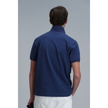 Lufian Erkek Laon Smart Polo T-Shirt 111040164 Açık Lacivert