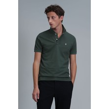 Lufian Erkek Laon Smart Polo T-Shirt 111040164 Yeşil