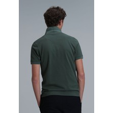 Lufian Erkek Laon Smart Polo T-Shirt 111040164 Yeşil