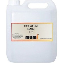 Mumi Premium Mum Esansı Soft Şeftali 5 Lt