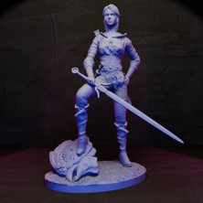 Witcher 3 Wild Hunt Ciri Figürü 20 cm