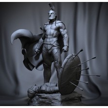 300 Spartan King Leonidas Figürü 25CM