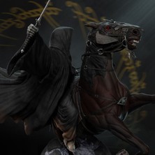 The Lord Of The Rings Nazgul - Witch King - Angmar Figürü 25CM