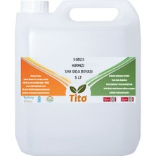 Tito Kırmızı Gıda Renklendiricisi Sıvı Suda Çözünür 5 Lt