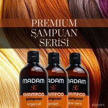 Madam X Saçlarınız Için Güçlü Koruma: Keratin Kırılma Karşıtı Besleyici Premium Şampuan 300ML