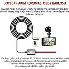 Joyecar Obd2 Araç Kamera Park Modu Gözetim Kablosu Akü Akım Voltaj Korumalı