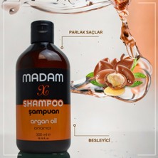 Madam x Argan Premium Şampuanı 300 ml - Saçınıza Doğal Parlaklık ve Nem Kazandırın!