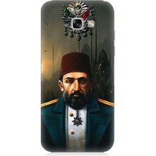 Teknomeg Samsung Galaxy A3 2017 Uyumlu 2. Abdulhamid Han Osdmanlı Padişahı Desenli Silikon Kılıf