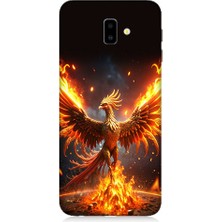 Teknomeg Samsung Galaxy J6 Plus Uyumlu Anka Kuşu Uyanıyor Desenli Silikon Kılıf