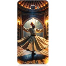 Teknomeg Samsung Galaxy J5 Prime Uyumlu Mevlevi Semazen Desenli Silikon Kılıf