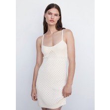 Mango Örgü Ajur Detaylı Kazak