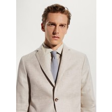 Mango Man Blazer Takım %100 Keten