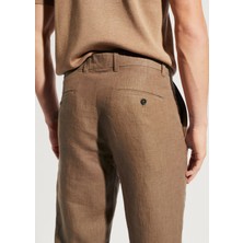 Mango Man Slim Fit %100 Keten Pantolon