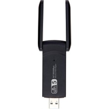 OBRAX Antenli Wireless Adaptörü Kablosuz Ağ Pc USB Wifi Alıcı