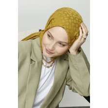 Valor Scarf Safran Bloom Desen Şal