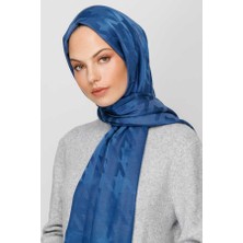 Valor Scarf Ozalit Kazayağı Desen Ipeksi Jakar Şal