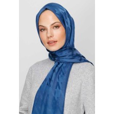 Valor Scarf Ozalit Kazayağı Desen Ipeksi Jakar Şal
