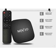 Beemen MX10S Android 13 TV Box 4GB Dahili Hafıza 1GB Ram 4K Ultra HD Wifi TV Box Kutu