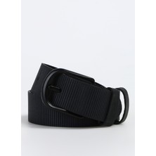 Fabrika Erkek Kemer Frk 030 Ray 4 cm Deri Siyah