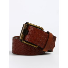 Fabrika Erkek Kemer Frk 031 4,5 Mak cm Deri Taba