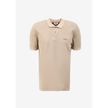 Jeep Deve Tüyü Erkek Polo Yaka Relaxed Polo T-Shirt J4SM-TST7232